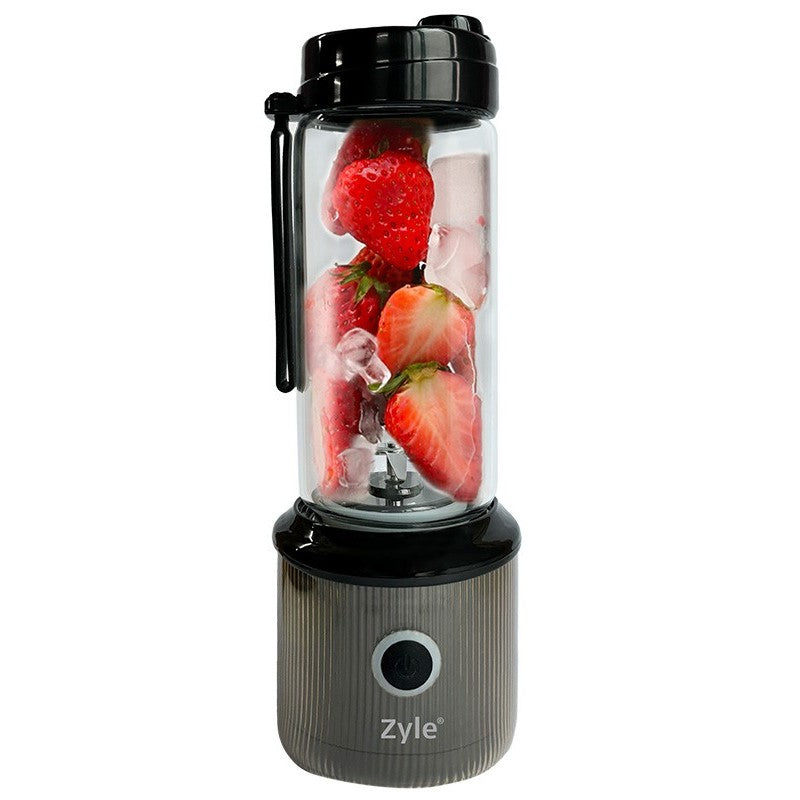 Įkraunama nešiojama kokteilinė su titanu dengtais ašmenimis Zyle, ZY04RBB, juodos spalvos