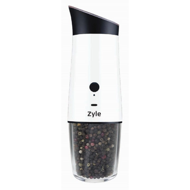 Rechargeable salt and pepper grinder Zyle ZY206WGR, electric, automatic