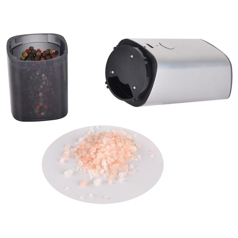 Įkraunamas druskos ir pipirų malūnėlis Zyle ZY9701GR