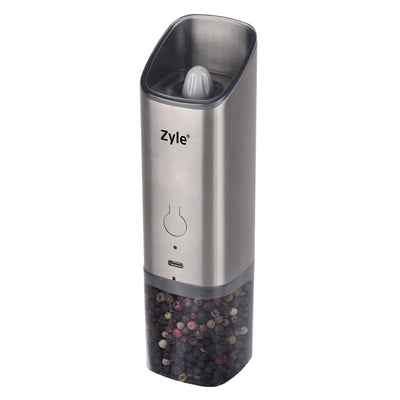 Įkraunamas druskos ir pipirų malūnėlis Zyle ZY9703GR