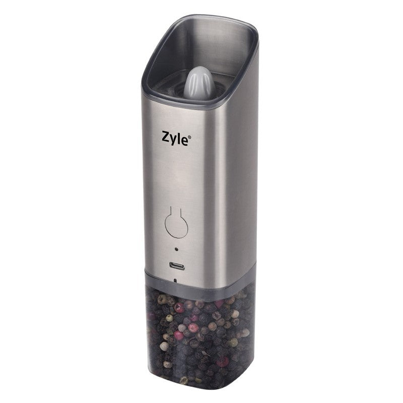 Įkraunamas druskos ir pipirų malūnėlis Zyle ZY9703GR