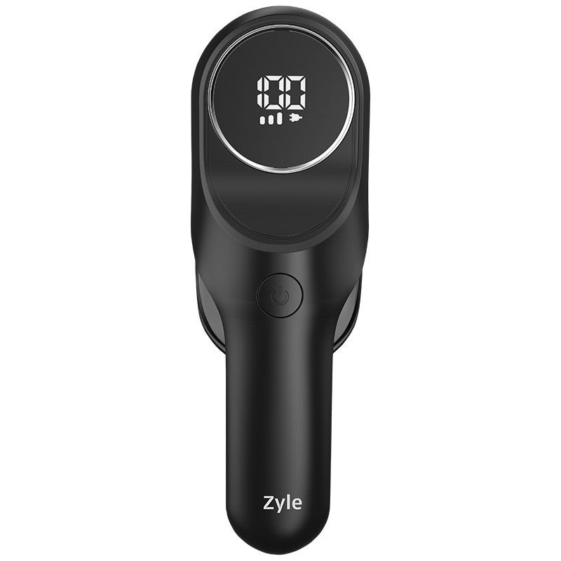 Rechargeable lint collector Zyle ZY109LNB, black, 9W