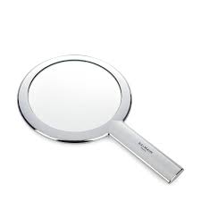 BALMAIN HAIR sidabrinis rankinis veidrodis / Silver Hand Mirror +DOVANA BALMAIN PLAUKŲ DULKSNA 50 ML