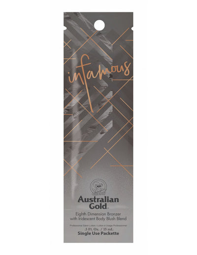Australian Gold Infamous - cream for tanning in the solarium 