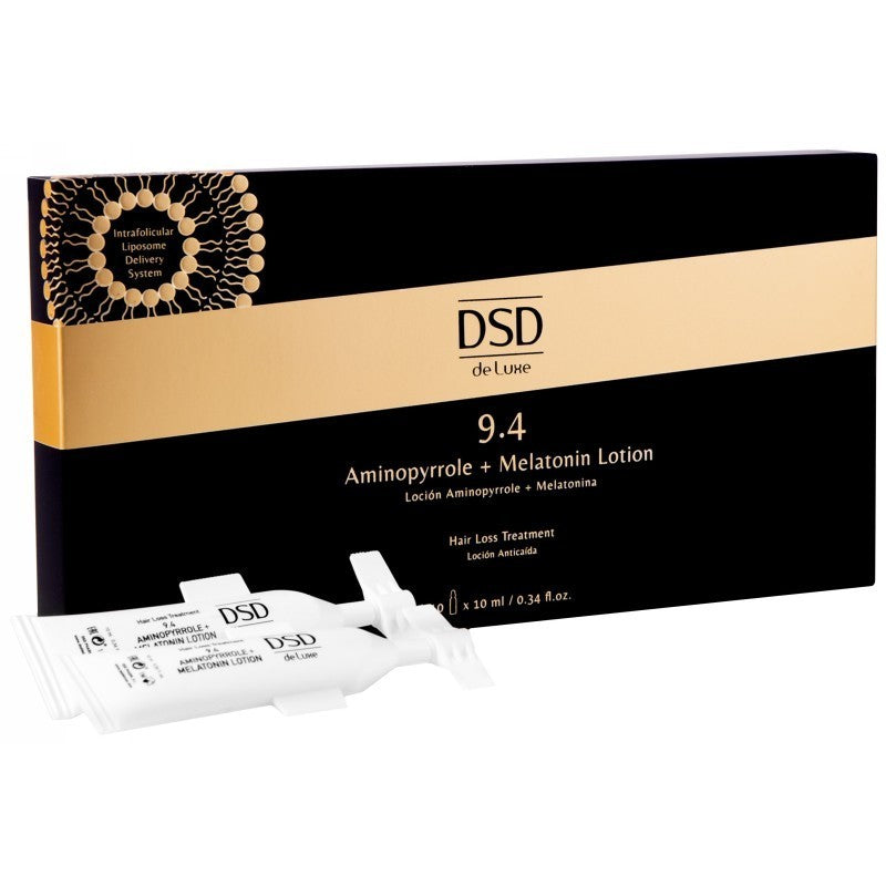Intensyvus losjonas DSD de Luxe Aminopyrrol and Melatonin Lotion DSD9.4, nuo plaukų slinkimo, 1 ampulė