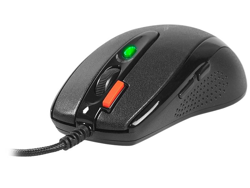 A4Tech 46028 Mouse & Pad X-7120 Black