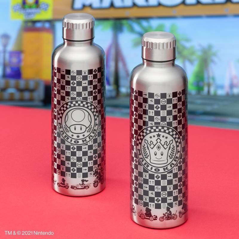 Paladone Mario Kart Metal Water Bottle