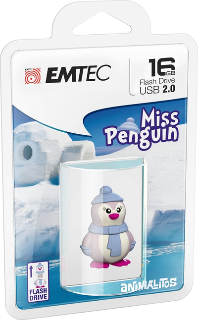 Emtec USB2.0 M336 16GB Lady Penguin