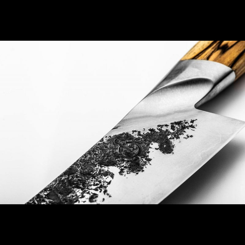 Japoniško plieno Santoku peilis - Forged Katai 14cm