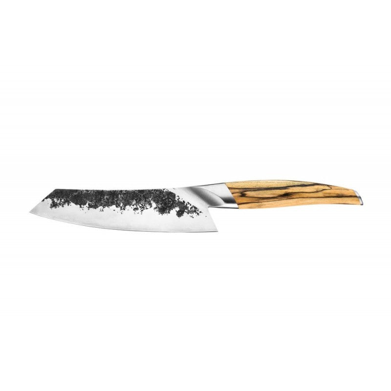 Нож Сантоку из японской стали - Кованый Катай 18см