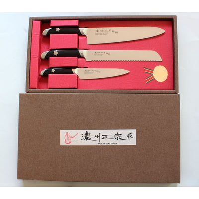 Set of Japanese knives Satake Sakura