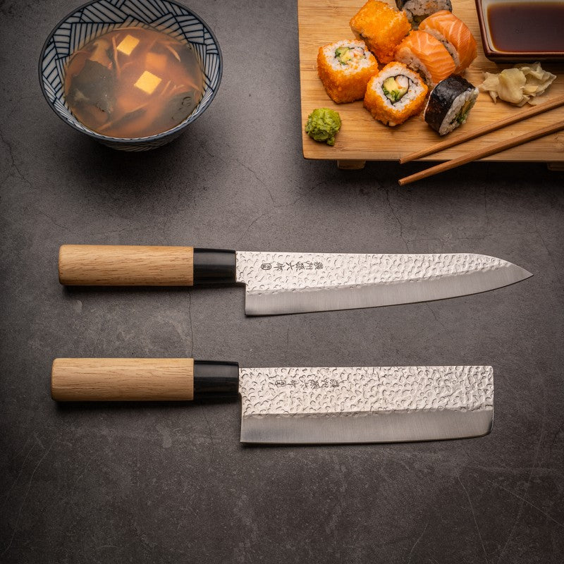 Set of Japanese knives Satake Tsuchime