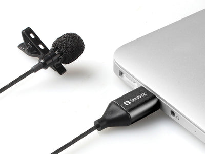 Sandberg 126-40 Streamer USB Clip Microphone
