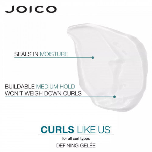 Joico Curls Like Us Define & Seal Curl Defining Gelee Garbanas formuojantis gelis 250ml