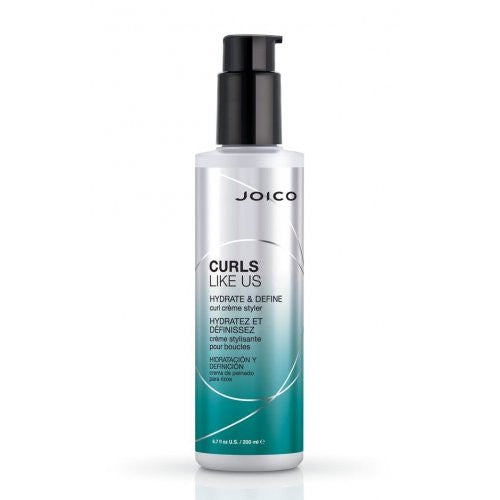 Joico Curls Like Us Hydrate & Define Curl Crème Styler Garbanų formavimo kremas 200ml