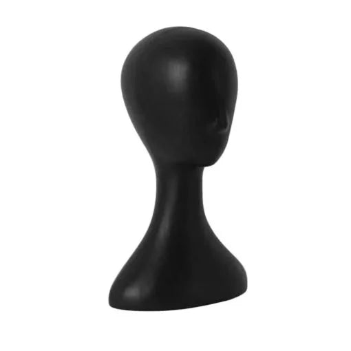 Juodas peruko stovas