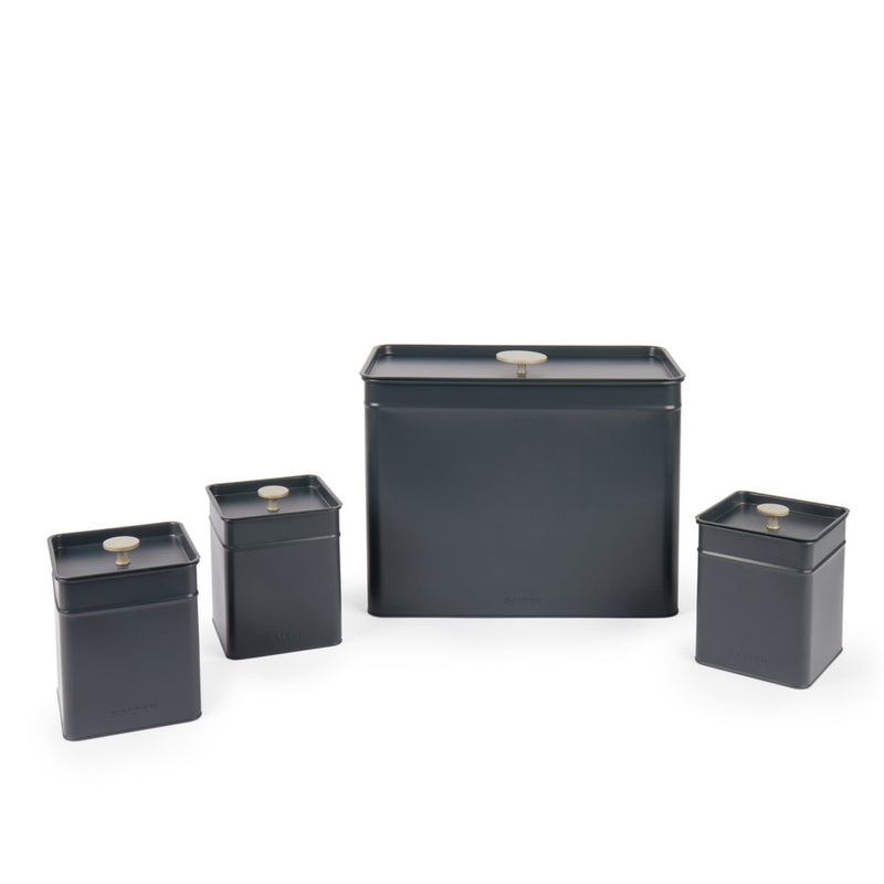 Salter BW126131EU7 Marino 4-Piece Bread Bin & Canister Set