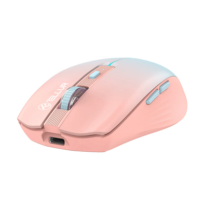 Tellur Silent Click Wireless Mouse Orange