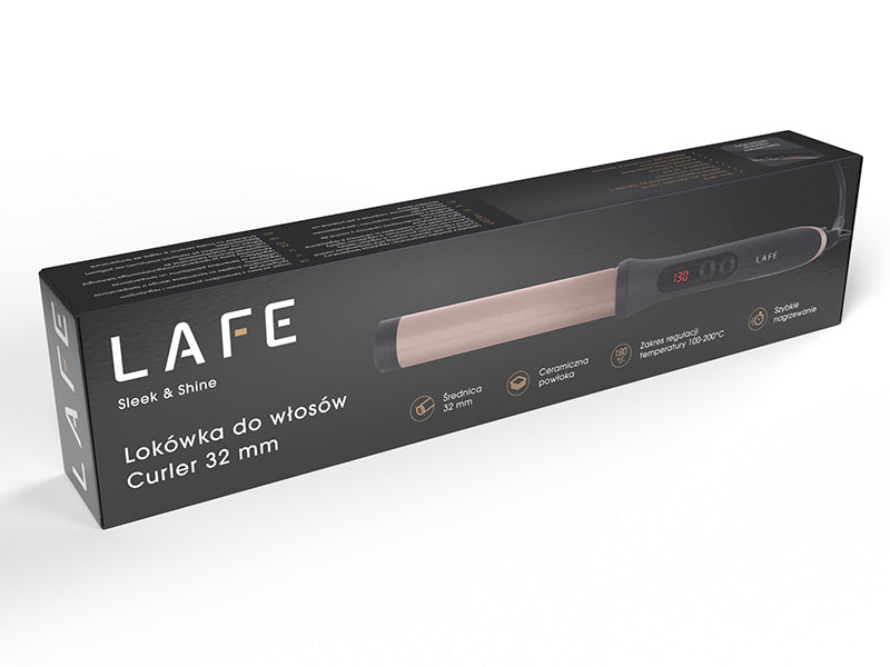 Lafe 47572 Hair Curling Iron 32mm LKC003