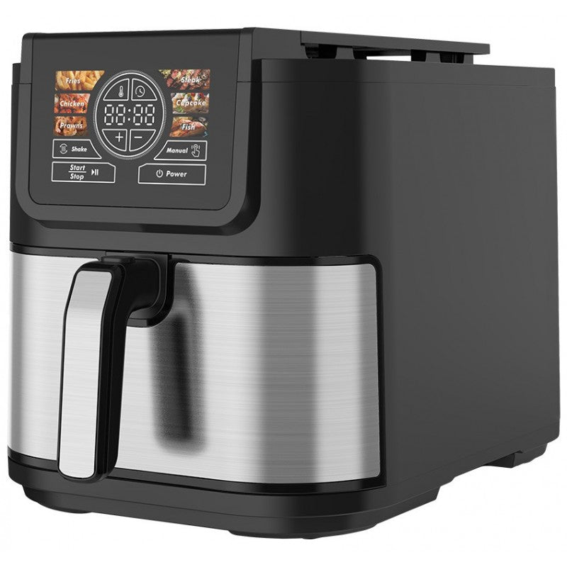 Karšto oro gruzdintuvė Zyle su Smart Fry AI technologija ZY007AF, 1700 W, 8 l