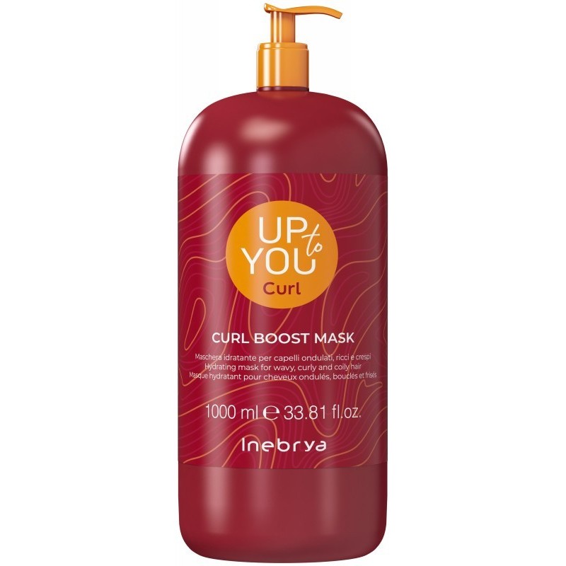 Kaukė garbanotiems plaukams Inebrya Up to You Curl Boost Mask ICE26513, 1000 ml
