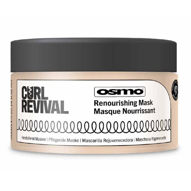 Kaukė garbanotiems plaukams Osmo Curl Revival - Renourishing Mask OS064303, 300 ml
