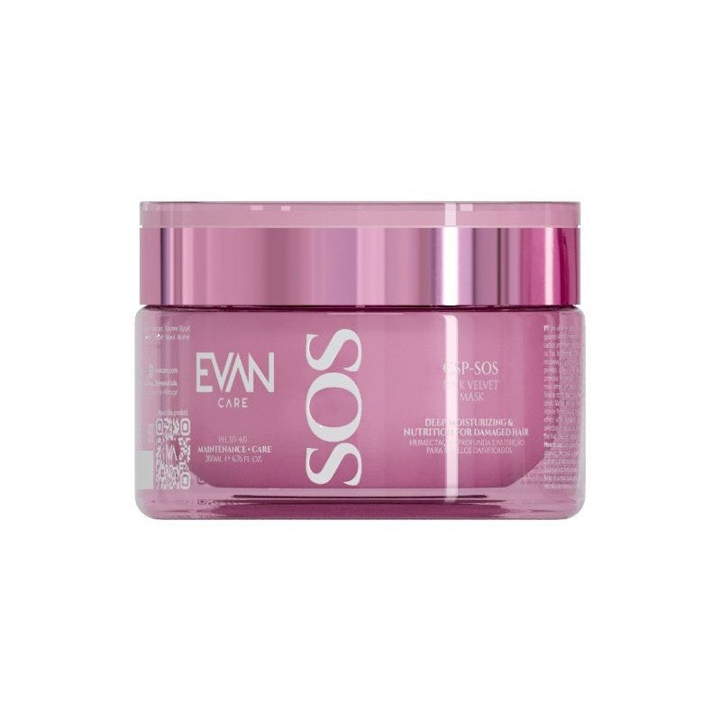 Kaukė plaukams EVAN Care Parfait Pink Velvet C.S.P SOS Hydration & Revitalization Mask EVANPFH4015, 230 g