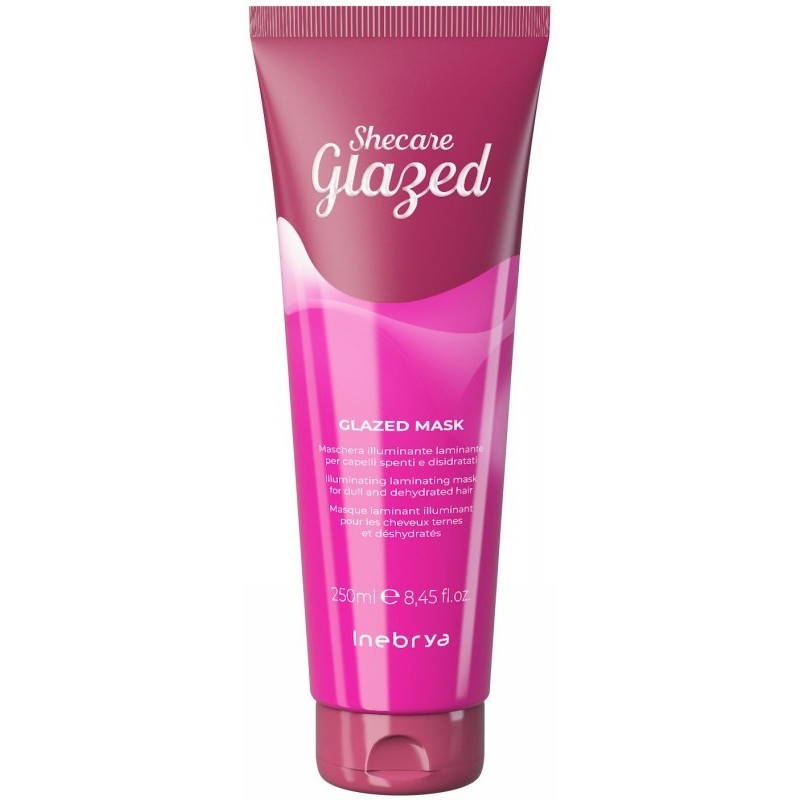 Kaukė plaukams Inebrya Shecare Glazed Illuminating Laminating Mask ICE26437, 250 ml