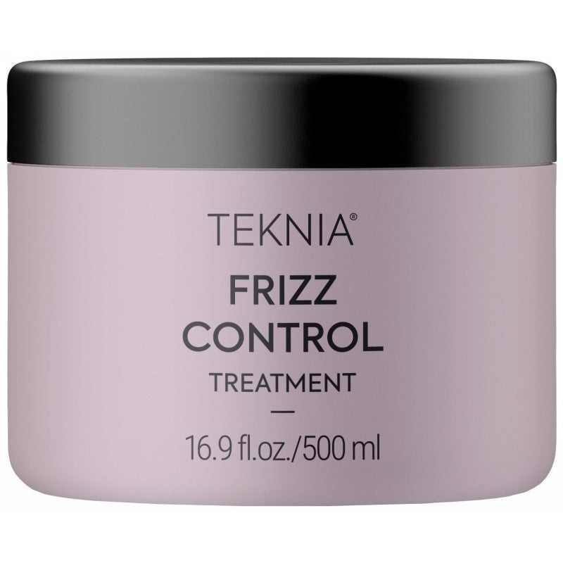 Kaukė plaukams LAKME Teknia Frizz Control Treatment LAK44445, garbanotiems, nepaklusniems plaukams, 500 ml