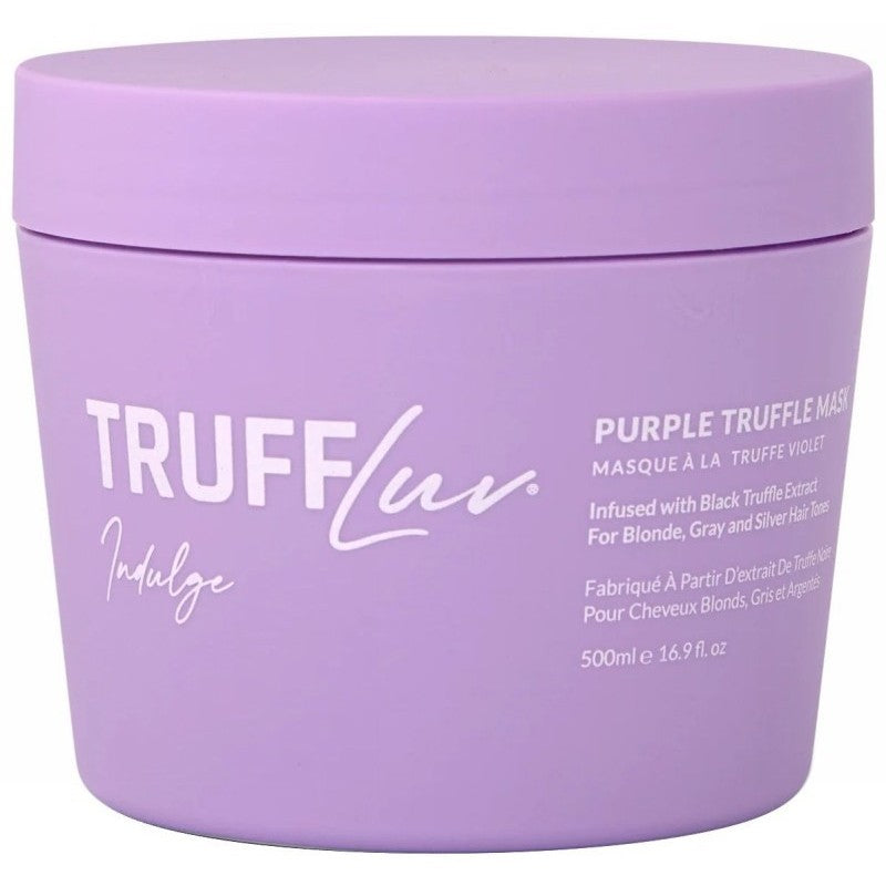 Kaukė plaukams TruffLuv Purple Truffle Mask TRUFFIS07, neutralizuoja geltonus tonus, 500 ml