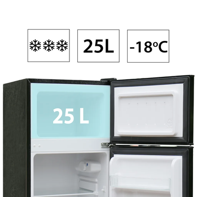 Manta MM545DSL Fridge 88L Silver/Inox