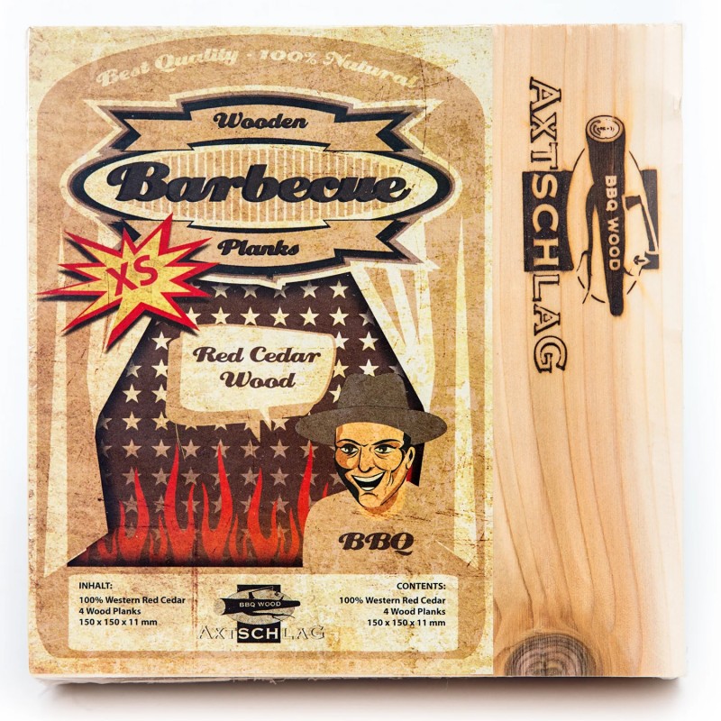 Доски из кедра S 4 шт. Удар топора