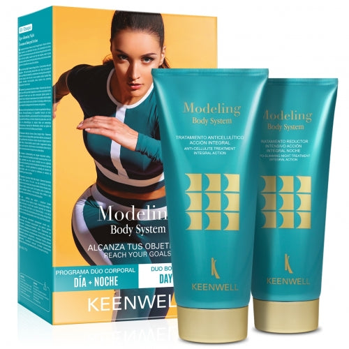 KEENWELL MODELING BODY SYSTEM PACK No. 1 Set with anti-cellulite products 