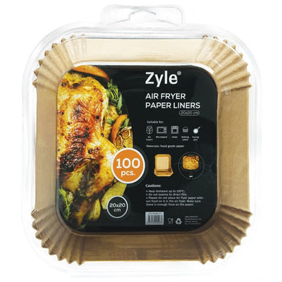 Kepimo popierius karšto oro gruzdintuvei Zyle, ZY2189AFP, 20 x 20 cm, 100 vnt