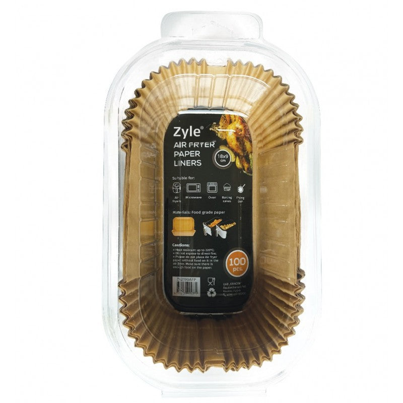 Kepimo popierius karšto oro gruzdintuvei Zyle, ZY2190AFP, 19 x 9,5 cm, 100 vnt