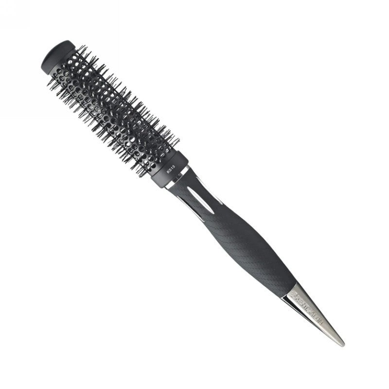 Ceramic hair brush Kent Salon Curling, Straightening &amp; Speed ​​Styling Brush KS13, round, 3.2 cm diameter