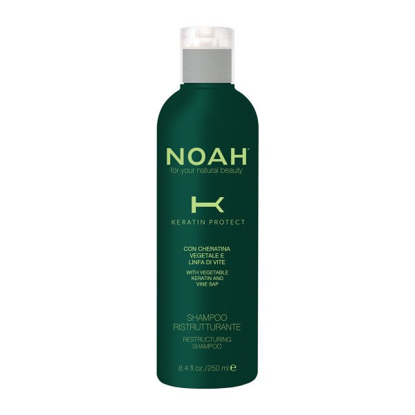Noah Keratin Protect Restructuring Shampoo Восстанавливающий шампунь с растительным кератином, 250мл