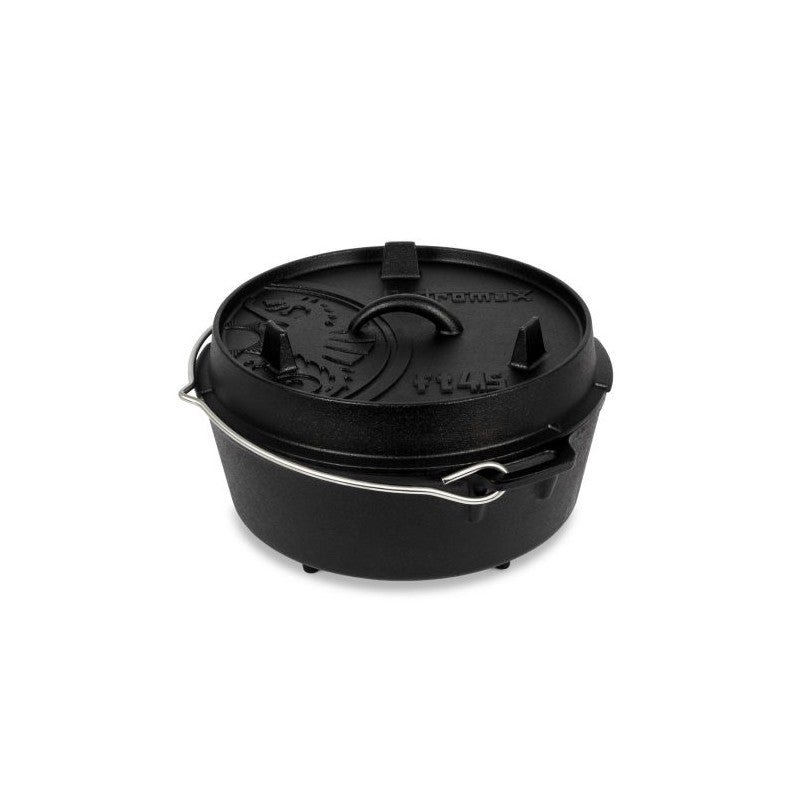 Cast Iron Cauldron Set (Cauldron, Bag, Paste, Lifter, Universal Cleaner) : Petromax KKPPVS - Select a feature