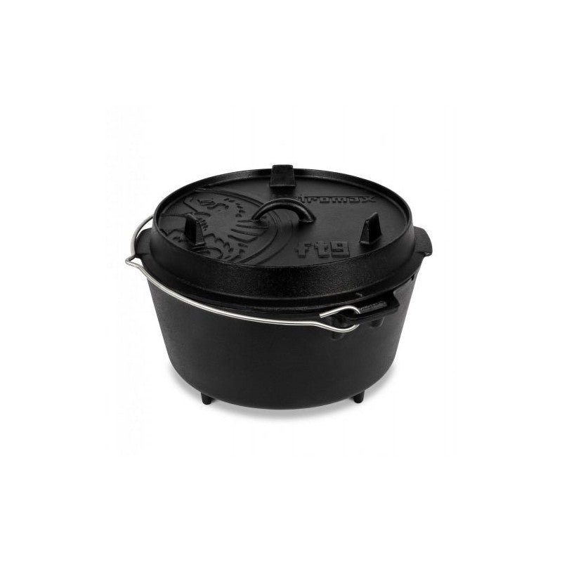 Cast Iron Cauldron Set (Cauldron, Bag, Paste, Lifter, Universal Cleaner) : Petromax KKPPVS - Select a feature