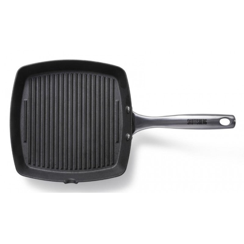 Rifliuota ketaus keptuvė Skottsberg 24x24cm