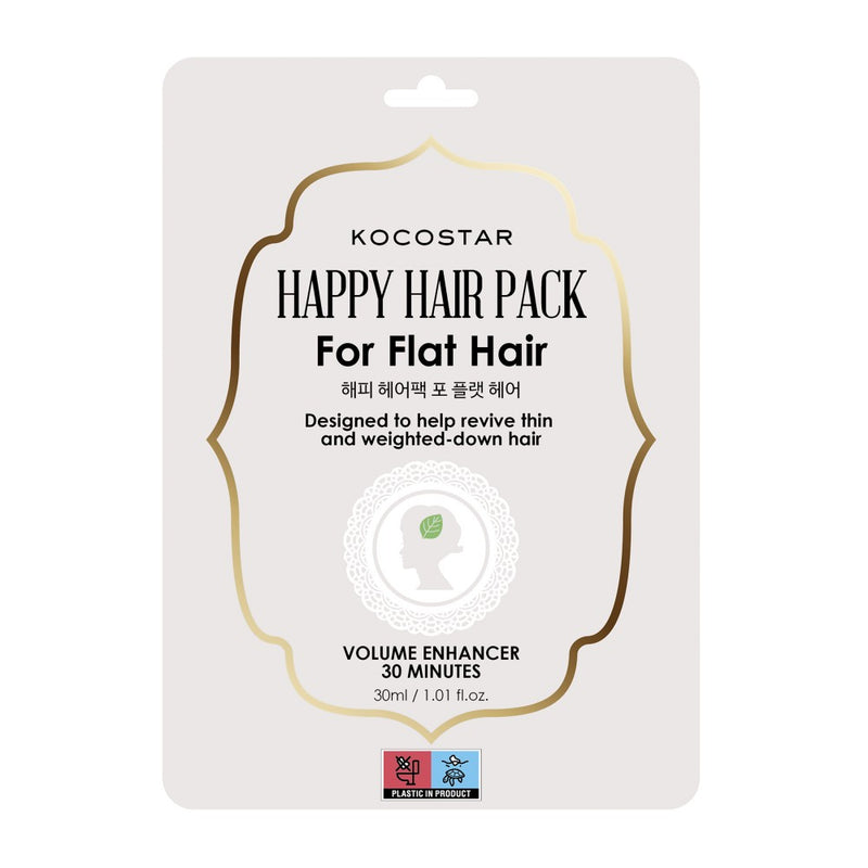 Маска KOCOSTAR Happy Hair Pack для тонких волос, 1 шт. 