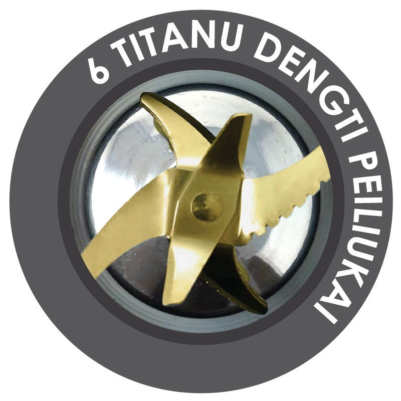 Kokteilinė Zyle Blender ZY4693BL, 1600 W