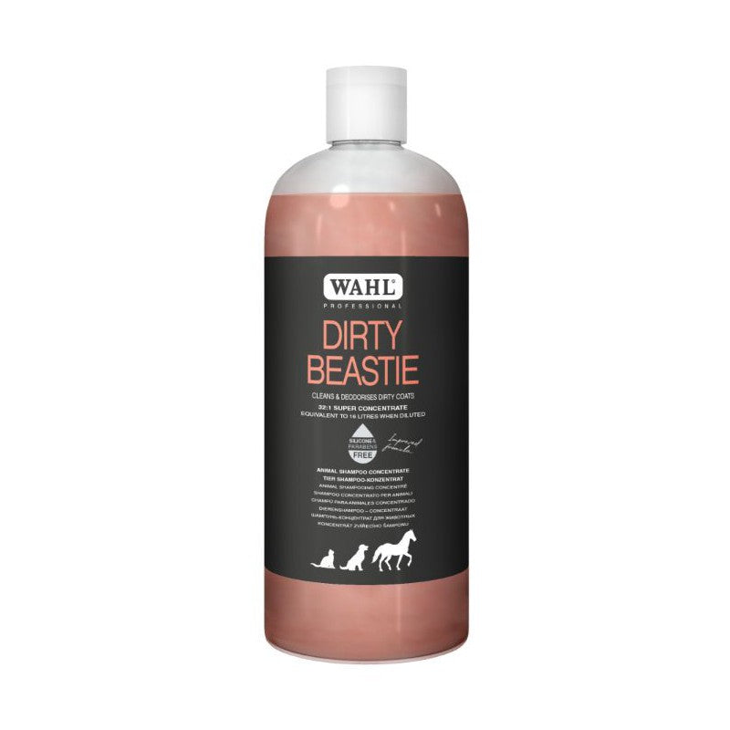 Koncentruotas šampūnas gyvūnams Wahl Pro Dirty Beastie Concentrate Shampoo WAHP2999-7541, 500 ml