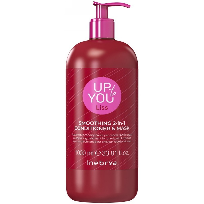 Kondicionierius plaukams Inebrya Up to You Liss Smoothing 2-in-1 Conditioner & Mask ICE26520, 1000 ml