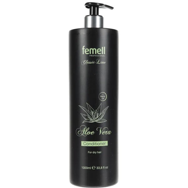 Conditioner with aloe for dry hair Femell Professional Classic Line 1000ml 