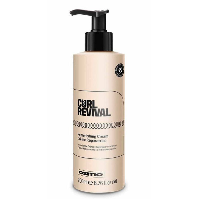 Kremas garbanotiems plaukams Osmo Curl Revival - Replenishing Cream OS064305, 200 ml