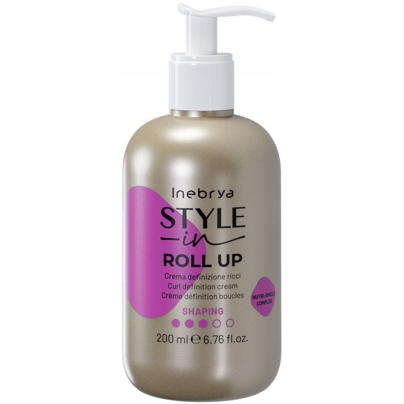 Kremas garbanų formavimui Inebrya Style-In Roll Up Curl Definition Cream ICE87481, 200 ml