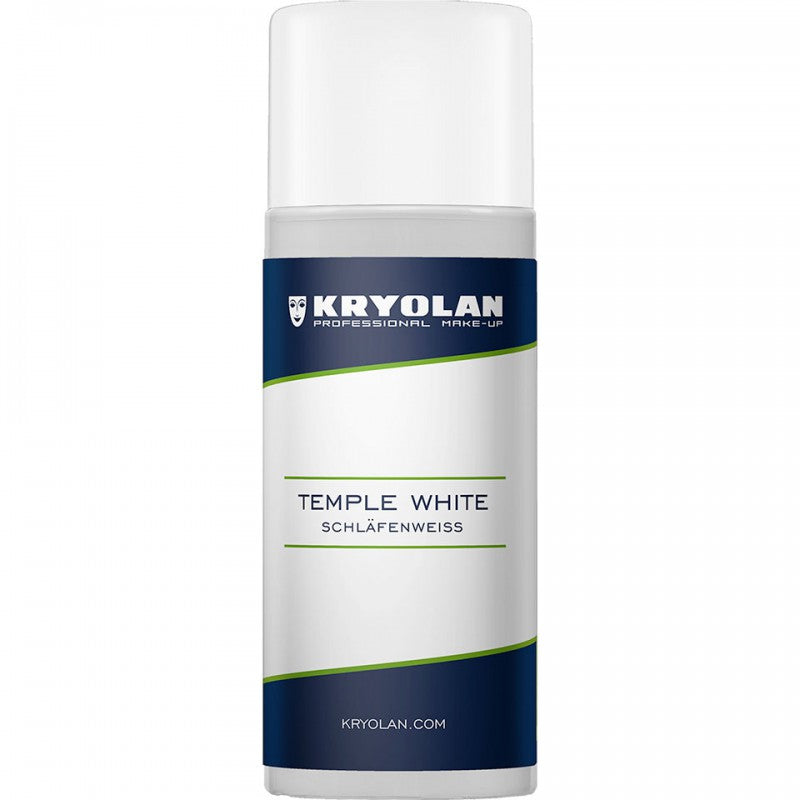 Kryolan Temple White product for gray hair effect 100ml 