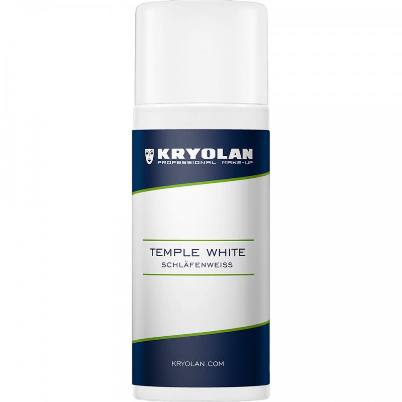 Kryolan Temple White product for gray hair effect 100ml 