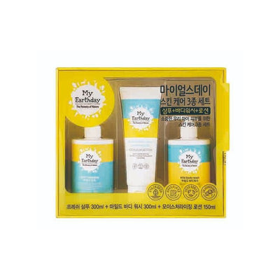 Body and hair care set My Earthday Skin Care Set MED45371, the set includes; shampoo, body wash, lotion